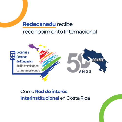 Redecanedu recibe reconocimiento como Red de interés interinstitucional por parte del CONARE de Costa Rica